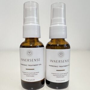 2 INNERSENSE Organic Beauty  Natural Harmonic Treatment Oil 1 oz Hair Scalp Skin